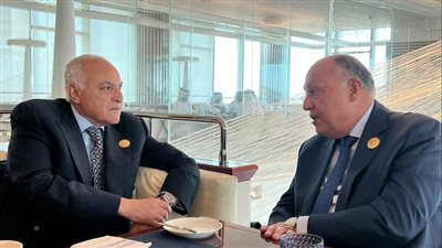 سامح شكرى يلتقى نظيره الجزائرى قبيل انعقاد الاجتماع الوزارى التحضيرى للقمة العربية 