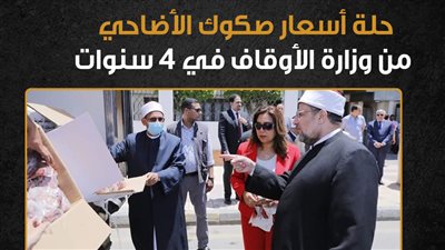  رحلة أسعار صكوك الأضاحي من وزارة الأوقاف في 4 سنوات (إنفوجراف)