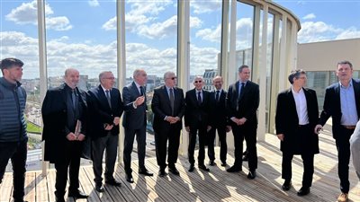 وزير التعليم العالي يتفقد بيت مصر بباريس