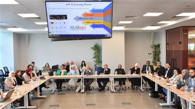 وفد منظمة التعاون الاقتصادي والتنمية في ضيافة جامعة عين شمس