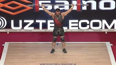 رفع الأثقال، كريم أبو كحلة يحصد ذهبية الخطف في البطولة الأفريقية بتونس