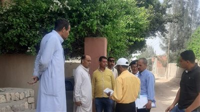 استرداد57 فدانا أرضا زراعية و2634 متر مبان بالحسينية 