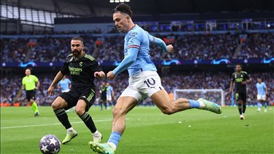 دوري أبطال أوروبا، مانشستر سيتي يحافظ على تقدمه بهدفين أمام ريال مدريد بعد 60 دقيقة