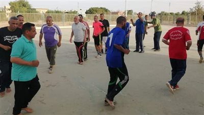 تنفيذ التدريب الأسبوعي للمشروع القومي لرياضة الرواد بالوادي الجديد