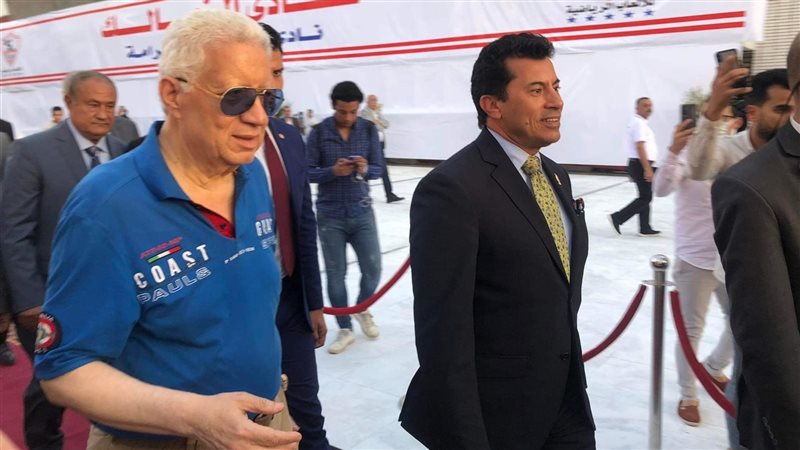 مرتضى منصور وأشرف