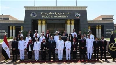 أكاديمية الشرطة تستقبل زيارة طلبة وطالبات من كلية الحقوق بجامعة المنصورة