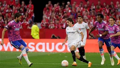 الدوري الأوروبي، تعادل سلبي بين إشبيلية ويوفنتوس بالشوط الأول في إياب نصف النهائي