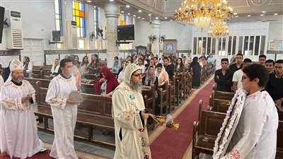 الأنبا اسطفانوس يترأس لقاء طلبة الثانوية العامة لإيبارشية ببا