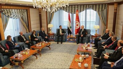 على هامش القمة العربية بجدة، الأسد يبحث مع الرئيس التونسي تعزيز العلاقات الثنائية (فيديو وصور)