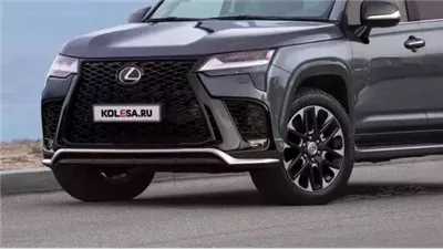 لكزس توضح التصميم الجديد لسيارات GX 2024 