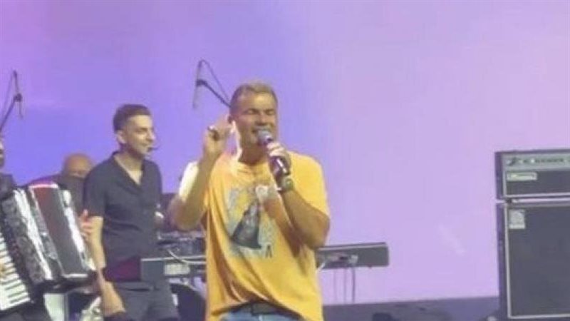 حفل عمرو دياب بالكويت،