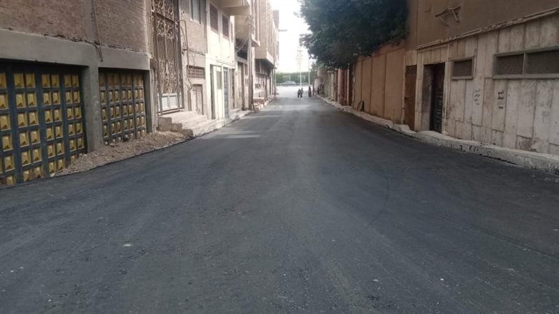 رصف شوارع البدرشين،