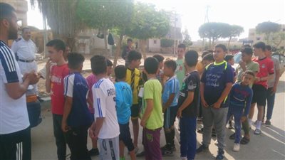 فعاليات برنامج تنشيط الرياضة بالأحياء السكنية ببني عبيد في الدقهلية 