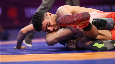 المصارعة، محمد جبر يحصد فضية البطولة الأفريقية في تونس