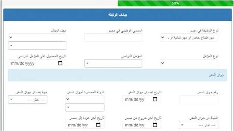 طلب تصريح عمل، فيتو