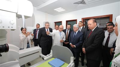 إنشاء مبنى زراعة الكبد الجديد في جامعة المنصورة (صور) 