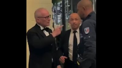 مهرجان كان، مشاجرة بين شرطي والمندوب العام للمهرجان تييري فريمو (فيديو)