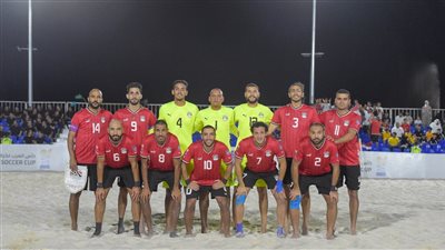منتخب مصر يفوز على عمان 4-2 ويتوج بكأس العرب للكرة الشاطئية