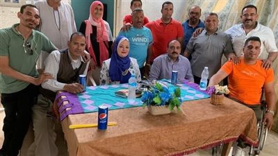 نادي متحديي الإعاقة بالفيوم يكرم أبطال فريق السلة كراسي متحركة
