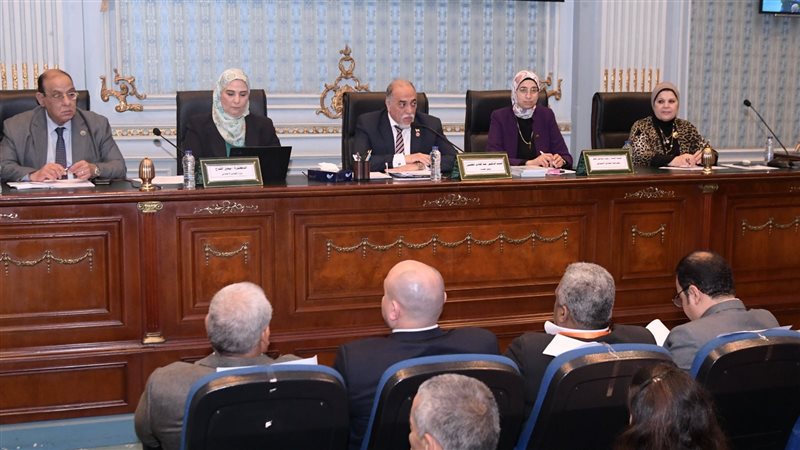 وزيرة التضامن خلال