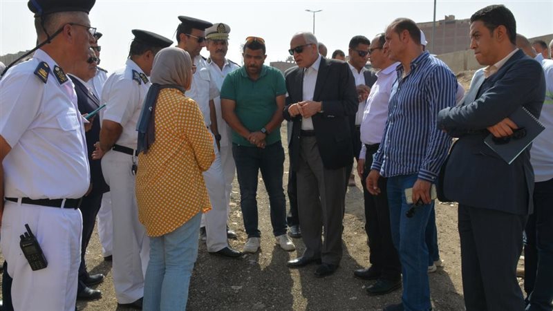 محافظ الجيزة يتابع