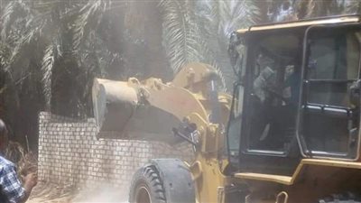 استرداد 506 أفدنة بإجمالي 23 حالة تعد على أراضي الدولة بالوادي الجديد