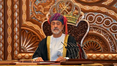 سلطان عمان يزور مصر اليوم