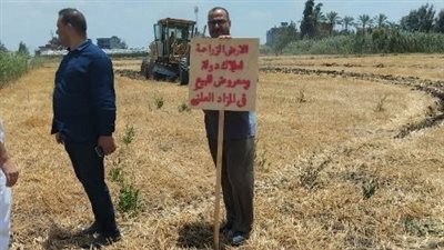 إزالة 60 حالة واسترداد 55 فدان أملاك دولة بالشرقية 