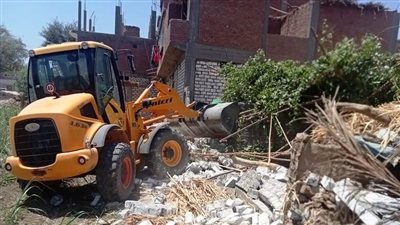 إزالة 652 حالة تعد على أملاك الدولة ضمن الموجة 21 لإزالة التعديات بسوهاج