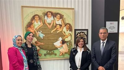 وزيرة الهجرة تشارك في فعاليات ملتقى التمكين بالفن بالمتحف القومي للحضارة (صور)