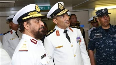 قائدا القوات البحرية السعودية والقطرية في زيارة لمصر 