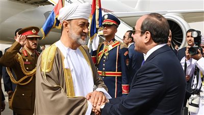بالأسماء.. وفد مصر المشارك في مباحثات الرئيس السيسي وسلطان عمان هيثم بن طارق