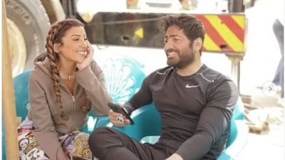 دينا الشربيني لـ تامر حسني: بحبك وبحترمك جدا 