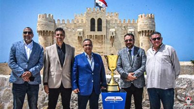 قلعة قايتباي تستقبل النسخة الأصلية من كأس العالم لكرة السلة 2023 (صور)