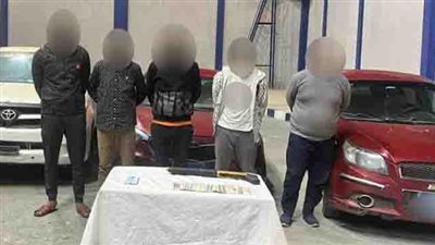  ضبط تشكيل عصابى لسرقة 3 أشخاص بعد استدراجهم بزعم شراء لودرين فى مطروح 