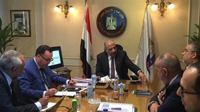 وزير قطاع الأعمال يبحث مع رئيس المنطقة الاقتصادية للمثلث الذهبي فرص الاستثمار 