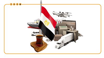 حجم واردات مصر من الشاي خلال أول شهرين من 2023 (إنفوجراف)