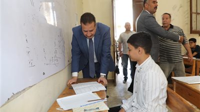 غرفة متابعة امتحانات الشهادة الإعدادية بالمنوفية: لا شكاوى من الجبر