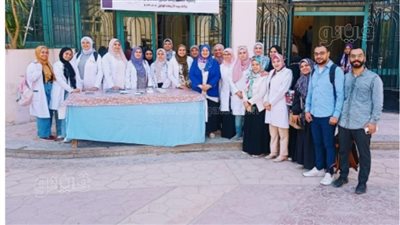 رئيس جامعة حلوان: مهتمون بتعزيز الوعى الصحى من خلال قوافل التوعية