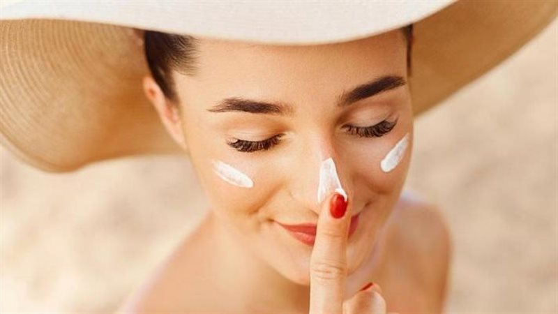استخدام واقي الشمس،