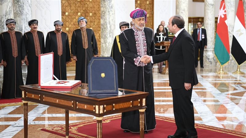 الرئيس السيسي وسلطان