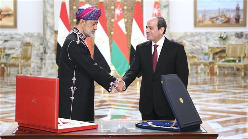 الرئيس السيسي وسلطان