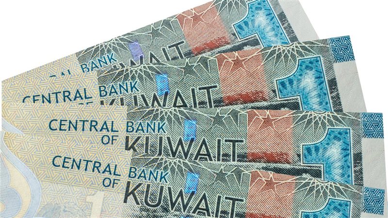 سعر الدينار الكويتي،