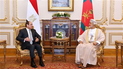  السيسي يشيد بدور سلطنة عُمان للوساطة بين طهران وواشنطن ويؤكد ضرورة تجنيب المنطقة ويلات الحرب