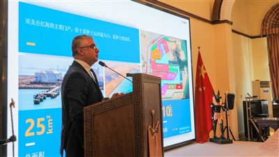 رئيس المنطقة الاقتصادية لقناة السويس يلتقي العديد من الشركات الصينية 