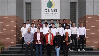 هندسة المنصورة الجديدة تنظم زيارة ميدانية لشركات إسالة الغاز