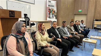 أمين جامعة المنصورة الجديدة يبحث استعدادات نهاية العام الدراسي ونظام الامتحانات