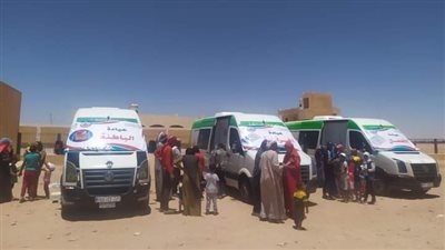 قافلة طبية مجانية ضمن مبادرة 