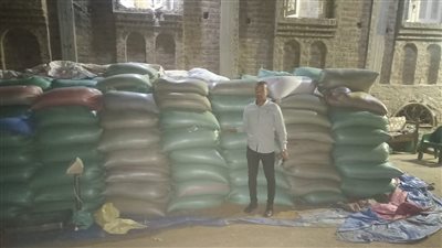 ضبط 680 طن قمح محلي محظور تداولها قبل بيعها بالسوق السوداء بأسيوط