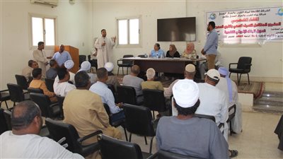 مياه الأقصر تعقد لقاء مجتمعي لمناقشة مشروع الصرف الصحي المتكامل بإسنا